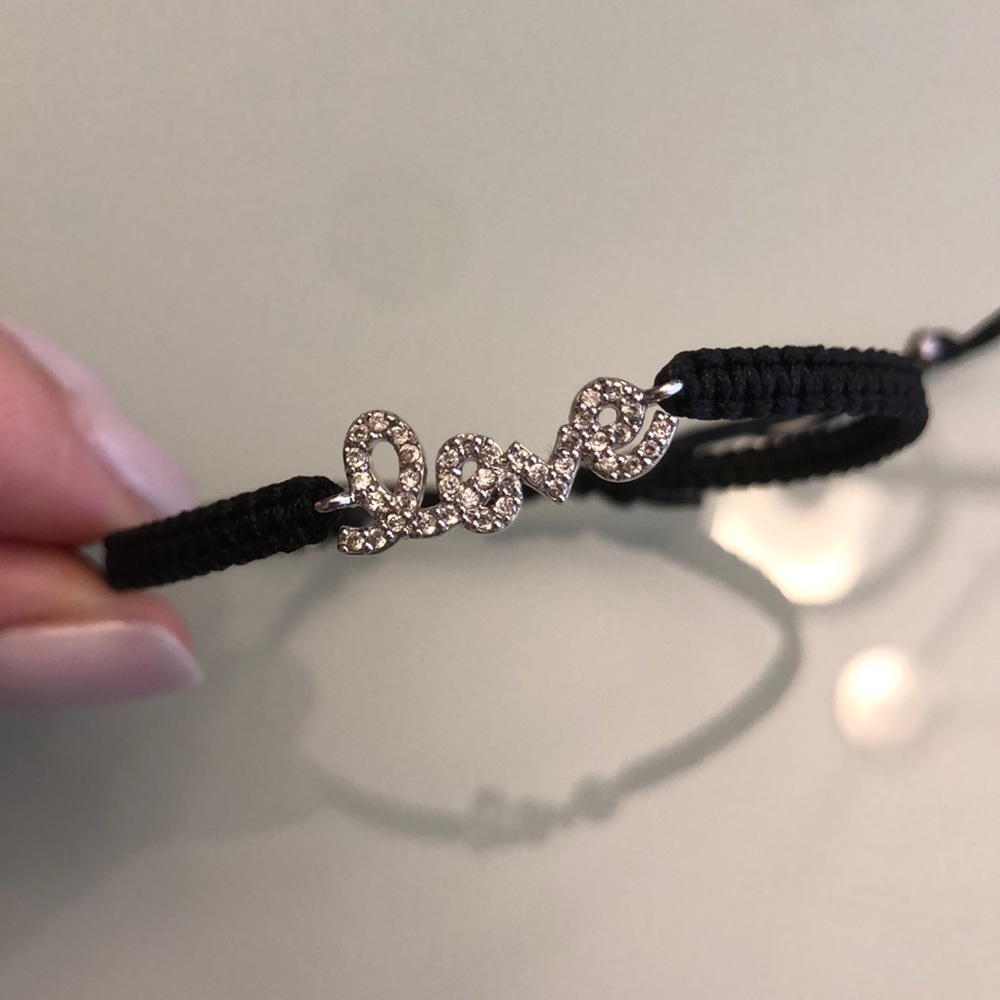 Love Bracelet with Rhinestones